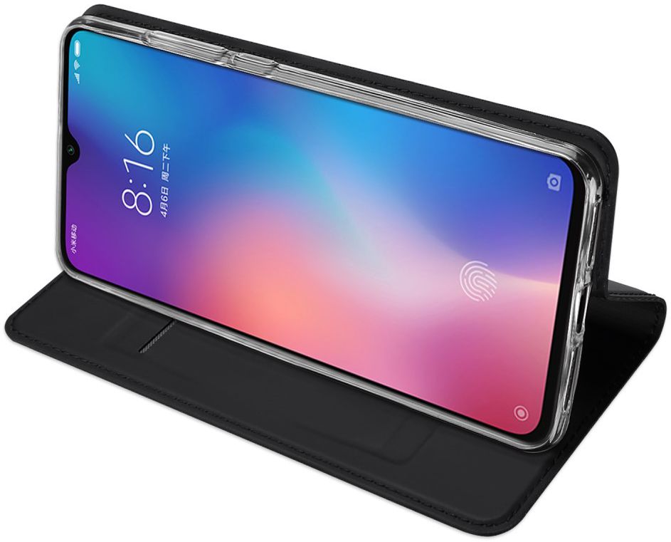 Dux Ducis Skin Pro Series Flip Hoesje Xiaomi Mi 9 Zwart afbeelding 6