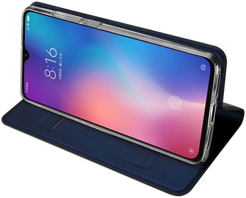 Dux Ducis Skin Pro Series Flip Hoesje Xiaomi Mi 9 Blauw afbeelding 4