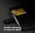 Rosso Element Samsung Galaxy A20E Hoesje Book Cover Zwart afbeelding 10