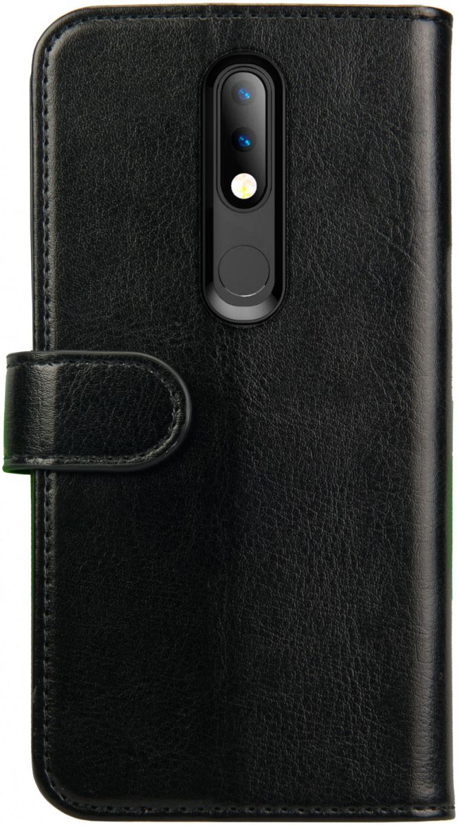 Rosso Element Nokia 4.2 Hoesje Book Cover Zwart afbeelding 2