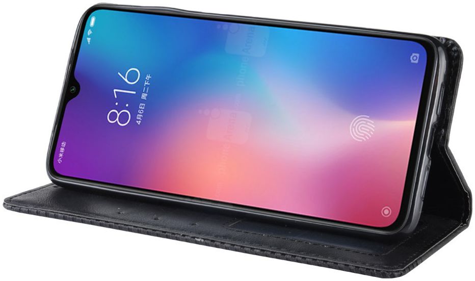 Xiaomi Mi 9  Vintage Portemonnee Hoesje Zwart afbeelding 8