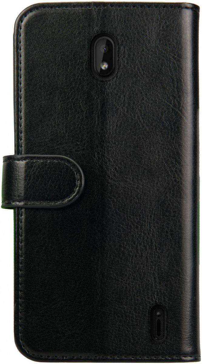 Rosso Element Nokia 1 Plus Hoesje Book Cover Zwart afbeelding 2