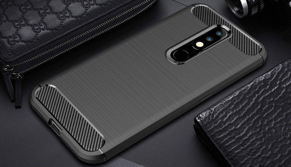 Nokia 4.2 Geborsteld TPU Hoesje Zwart afbeelding 7