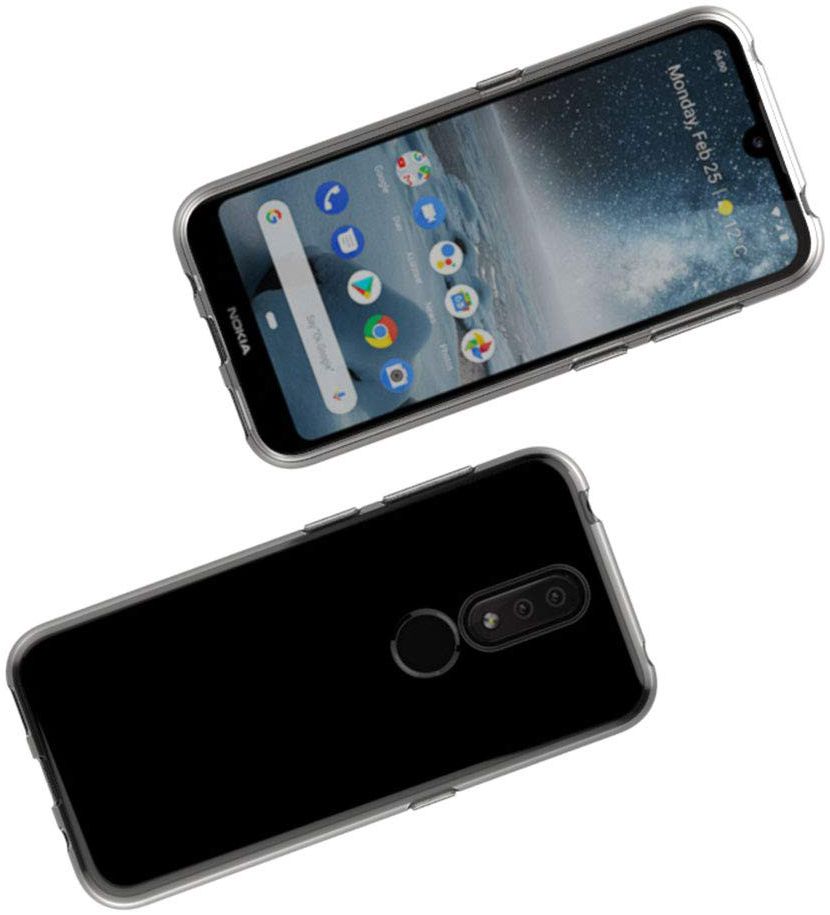 Nokia 3.2 Hoesje Dun TPU Transparant afbeelding 5