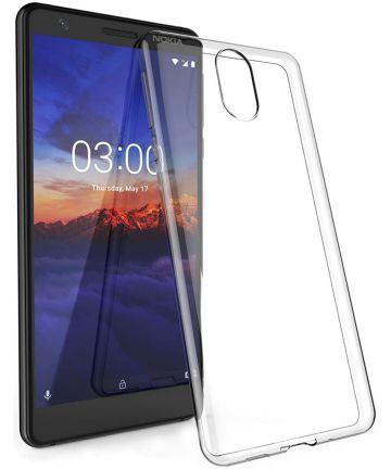 Nokia 1 Plus Hoesje Dun TPU Transparant afbeelding 4
