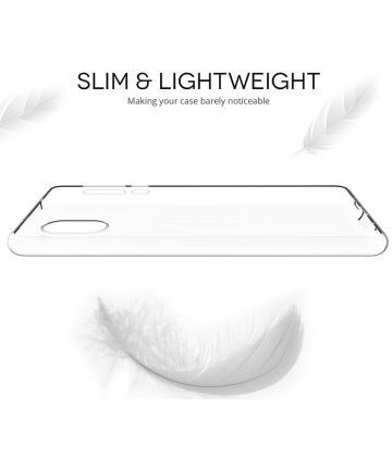 Nokia 1 Plus Hoesje Dun TPU Transparant afbeelding 5