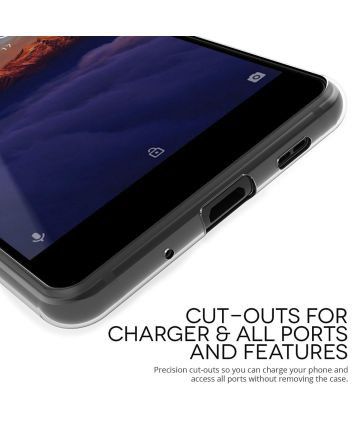 Nokia 1 Plus Hoesje Dun TPU Transparant afbeelding 6