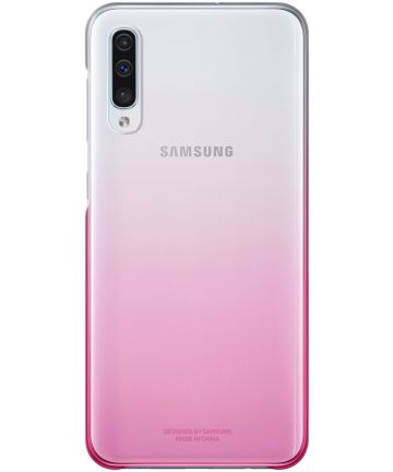 regionaal Microbe Beide Origineel Samsung Galaxy A50 Hoesje Gradation Cover Roze | GSMpunt.nl