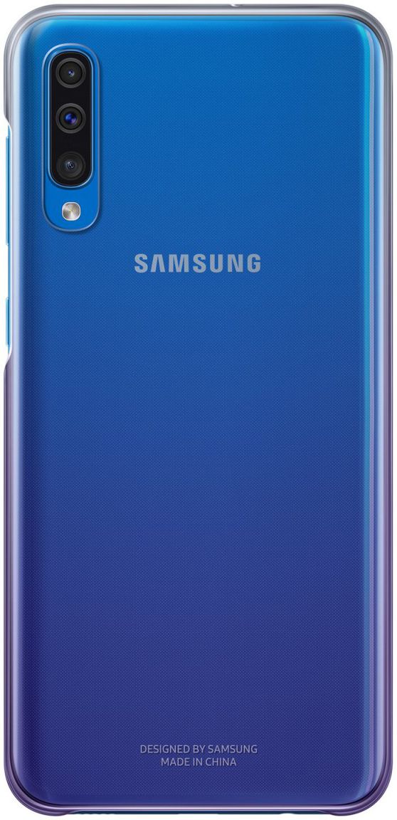 Origineel Samsung Galaxy A50 Hoesje Gradation Cover Paars afbeelding 3