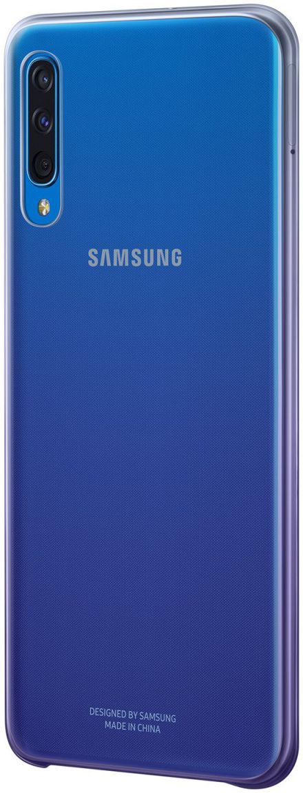 Origineel Samsung Galaxy A50 Hoesje Gradation Cover Paars afbeelding 4