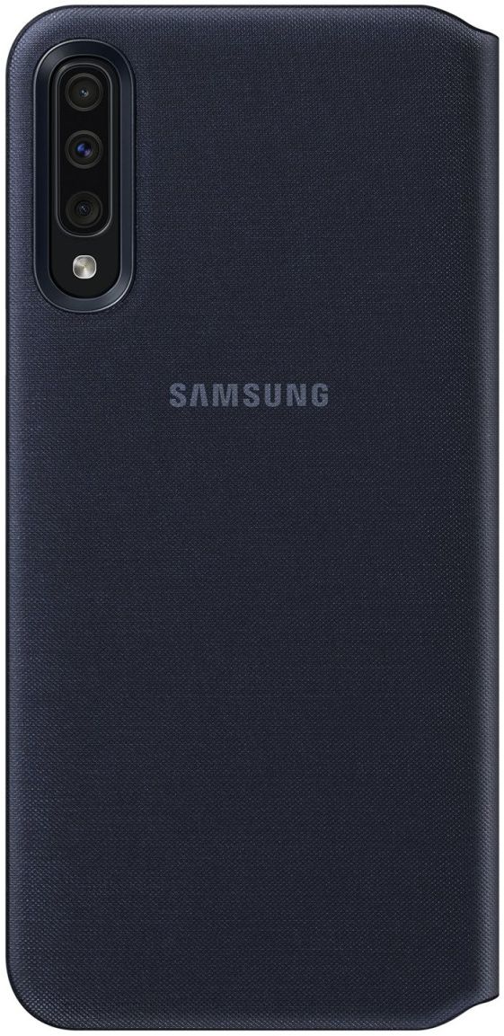 Origineel Samsung Galaxy A50 Hoesje Wallet Cover Zwart afbeelding 4