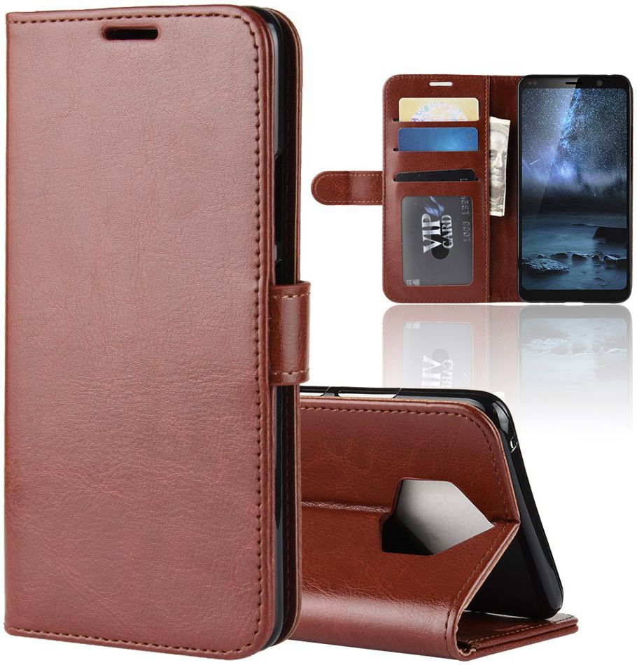 Nokia 9 PureView Portemonnee Hoesje Bruin afbeelding 4