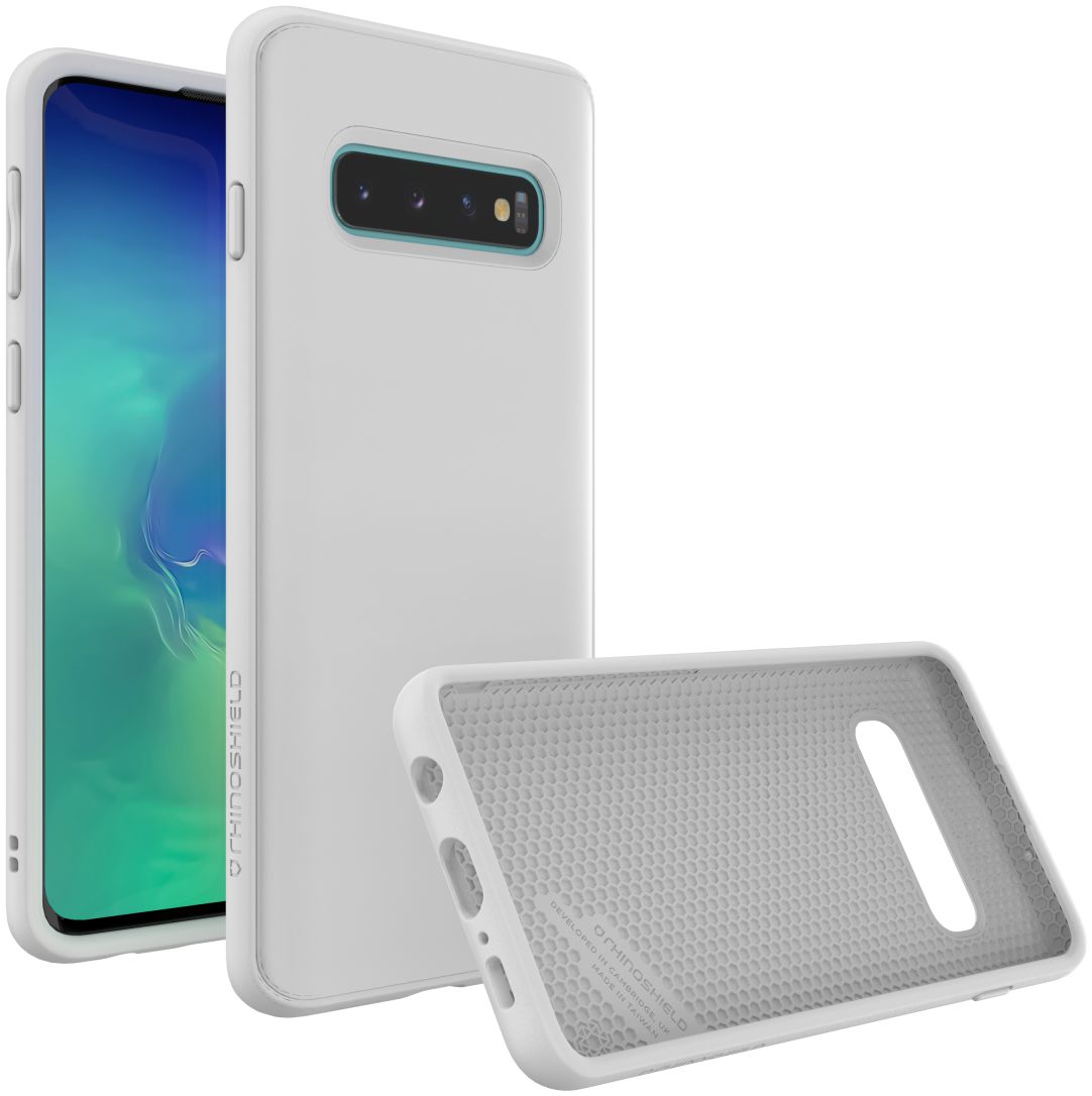 RhinoShield SolidSuit Samsung Galaxy S10 Hoesje Classic Wit afbeelding 9
