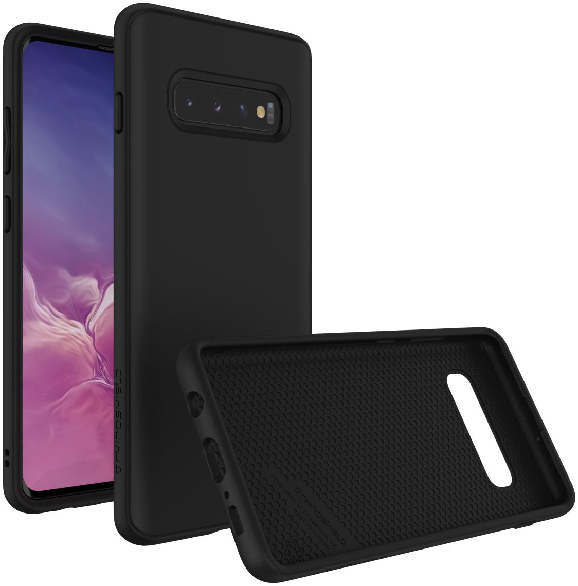 RhinoShield SolidSuit Classic Samsung Galaxy S10 Plus Hoesje Zwart afbeelding 1
