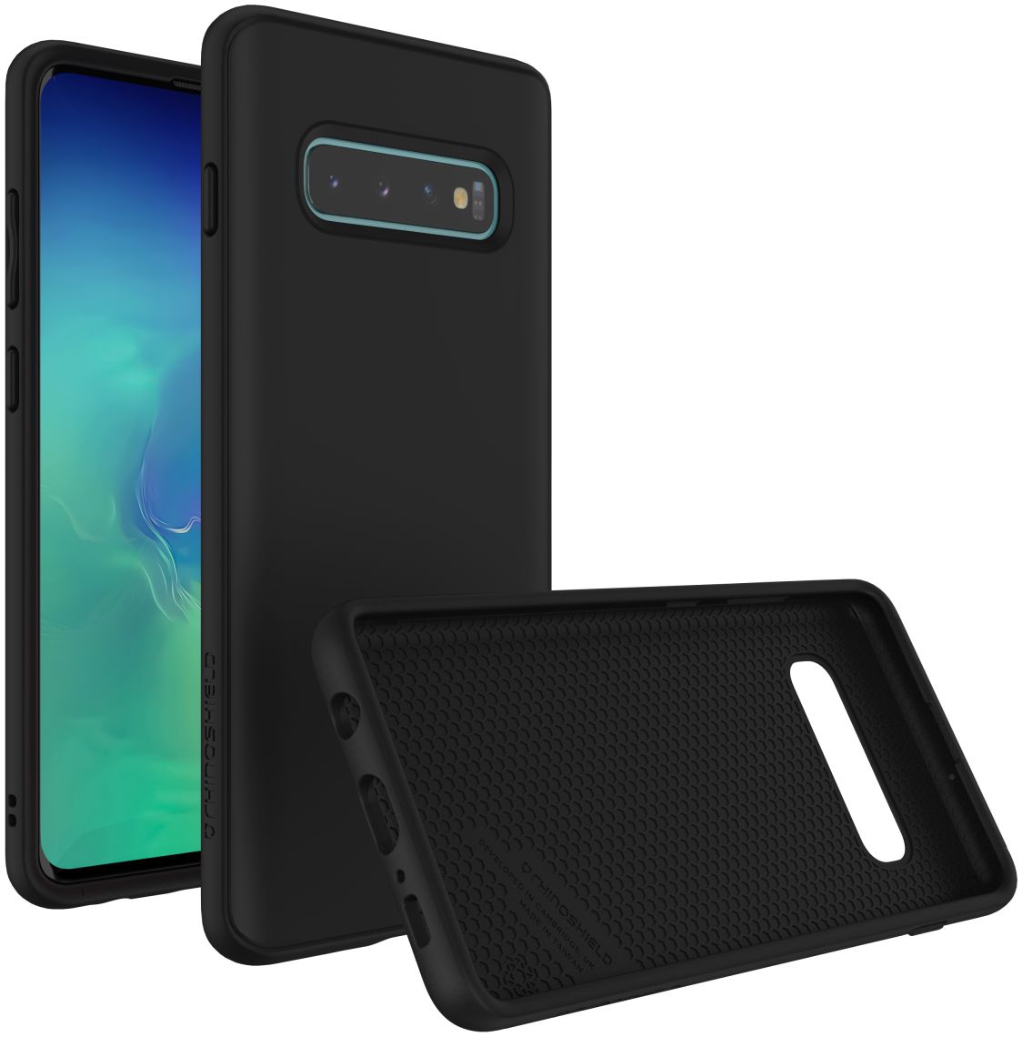 RhinoShield SolidSuit Classic Samsung Galaxy S10 Plus Hoesje Zwart afbeelding 4