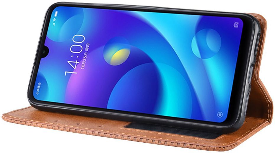Xiaomi Redmi Note 7 Vintage Portemonnee Hoesje Bruin afbeelding 2