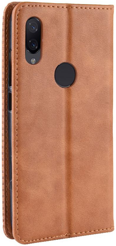 Xiaomi Redmi Note 7 Vintage Portemonnee Hoesje Bruin afbeelding 4