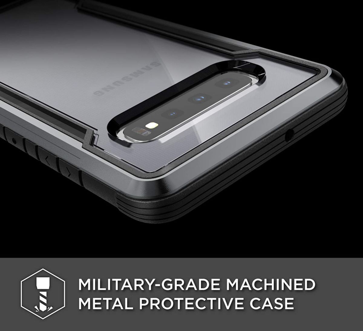 Raptic Shield Samsung Galaxy S10 Plus hoesje zwart afbeelding 7