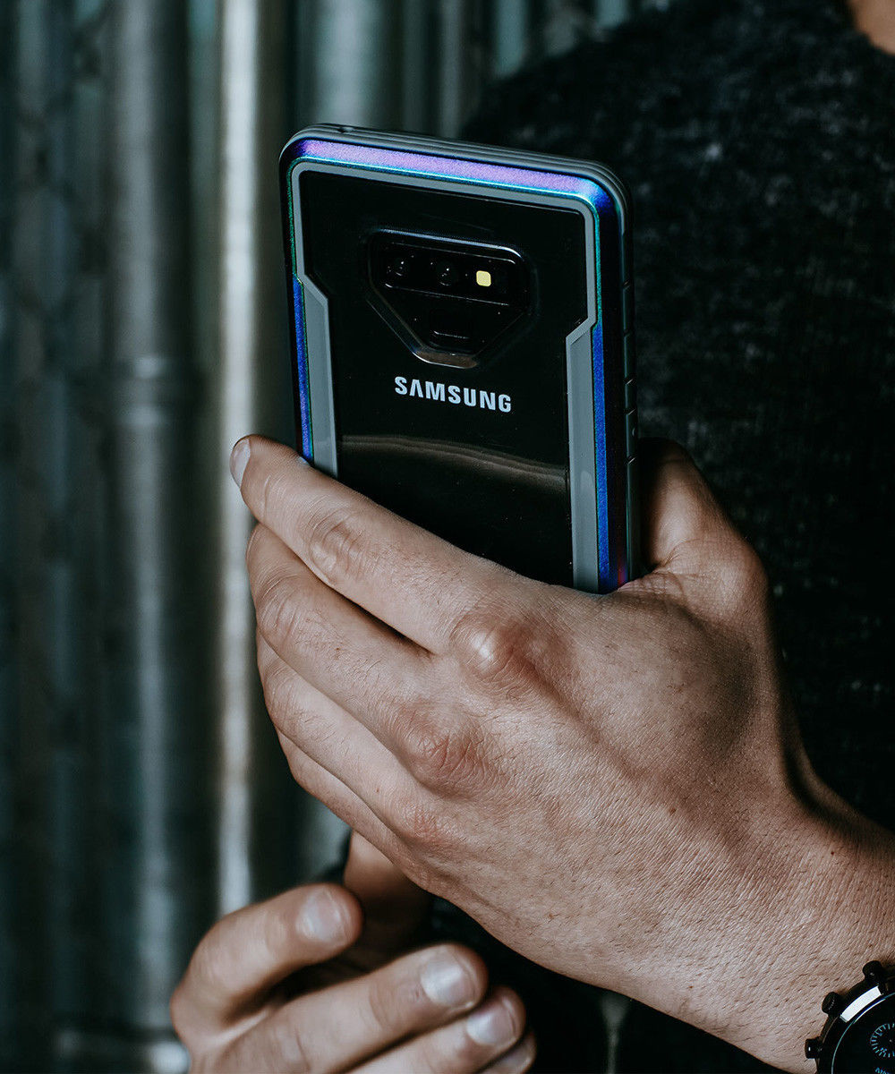 Raptic Shield Samsung Galaxy S10 Plus Case Militair Getest Iridescent afbeelding 4