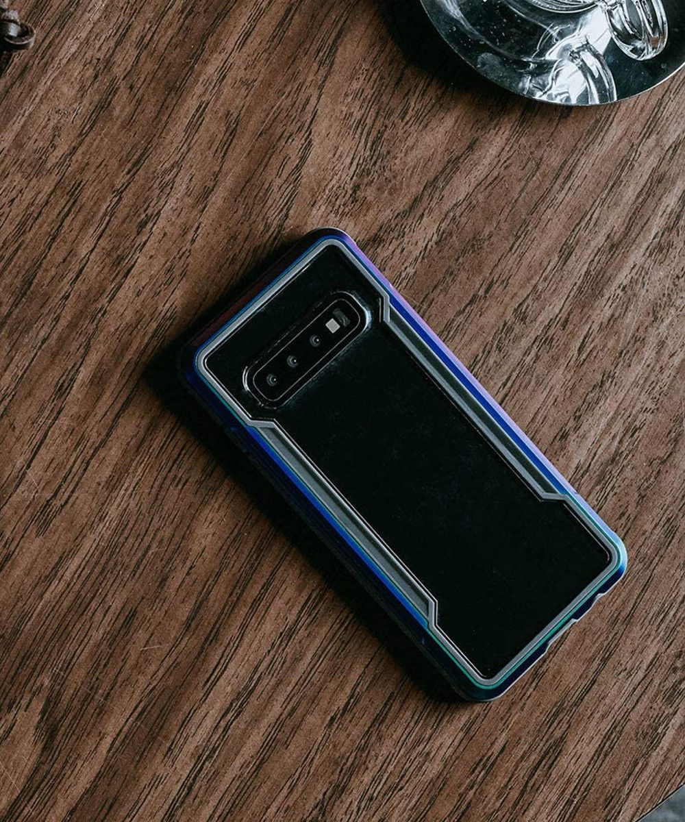 Raptic Shield Samsung Galaxy S10 Plus Case Militair Getest Iridescent afbeelding 5