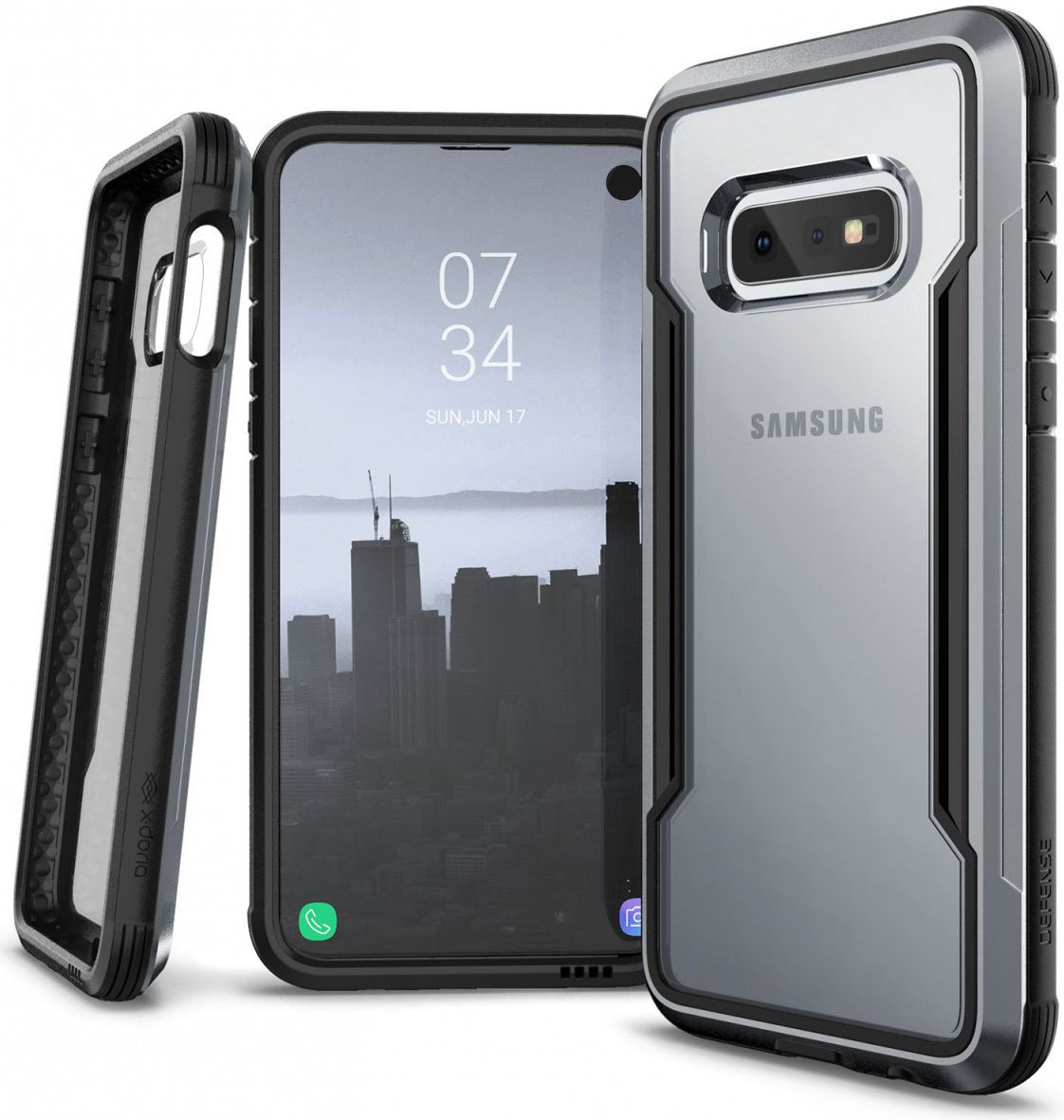 Raptic Shield Samsung Galaxy S10E Hoesje Militair Getest 3M Zwart afbeelding 1