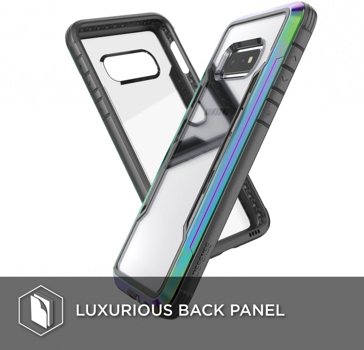 Raptic Shield Samsung Galaxy S10E Hoesje Militair Getest 3M Iridescent afbeelding 6