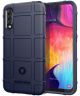 Samsung Galaxy A50 Back Cover Hoesje Shock Proof Rugged Shield Blauw