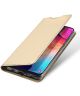 Dux Ducis Skin Pro Series Samsung Galaxy A50 Book Case Hoesje Goud