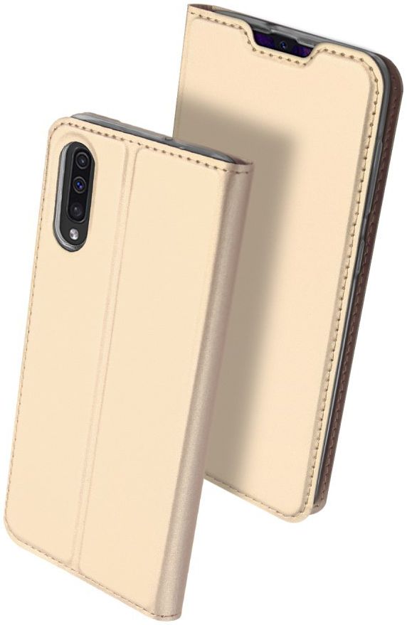 Dux Ducis Skin Pro Series Samsung Galaxy A50 Book Case Hoesje Goud afbeelding 2