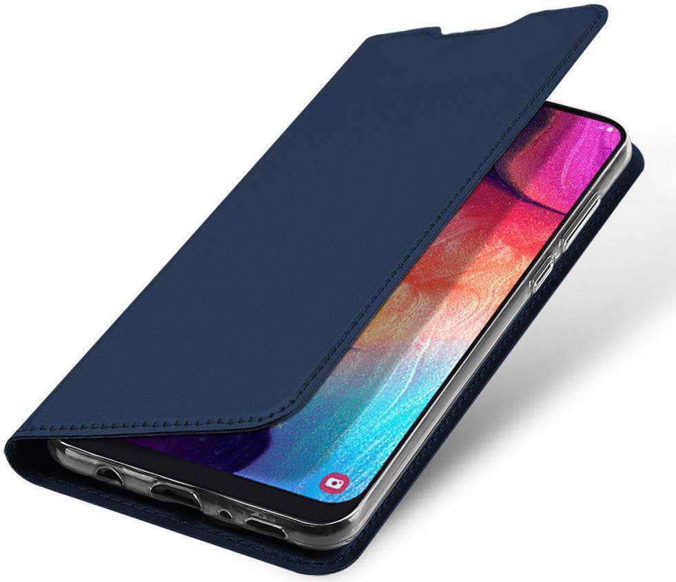 Dux Ducis Skin Pro Series Samsung Galaxy A50 Book Case Hoesje Blauw afbeelding 4
