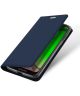 Dux Ducis Premium Book Case Motorola Moto G7 Play Hoesje Blauw
