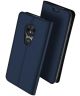 Dux Ducis Premium Book Case Motorola Moto G7 Play Hoesje Blauw