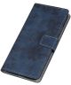 Samsung Galaxy A10 Vintage Portemonnee Hoesje Blauw