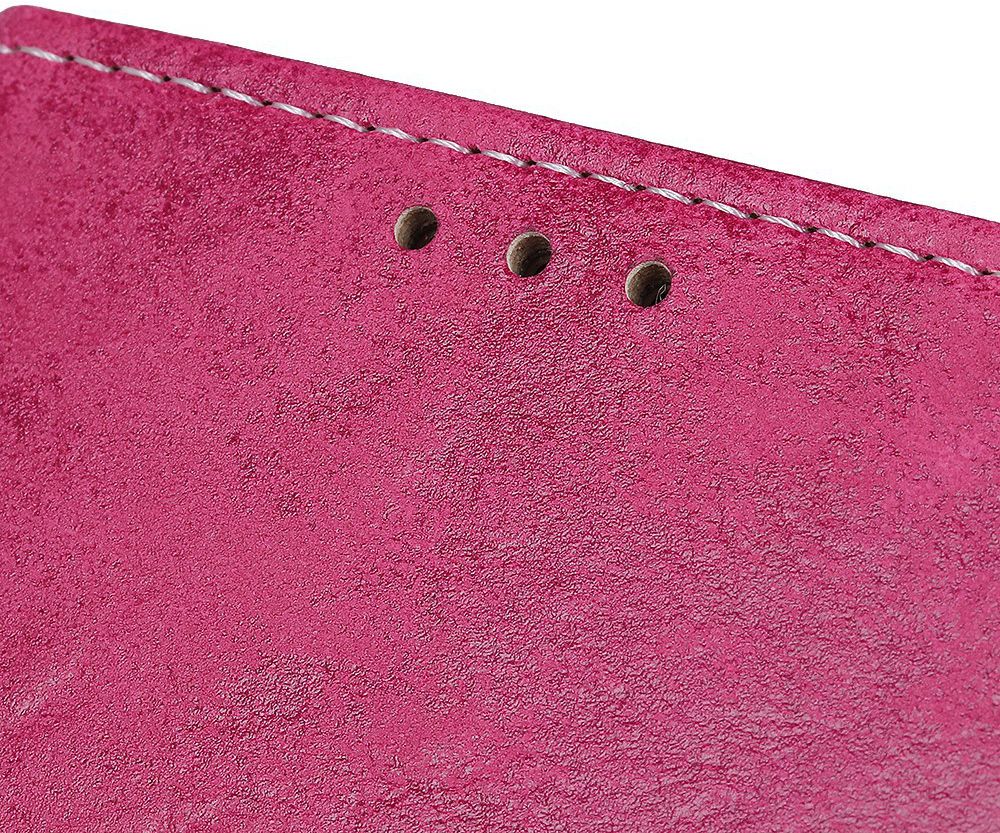 Samsung Galaxy A10 Vintage Portemonnee Hoesje Roze afbeelding 6