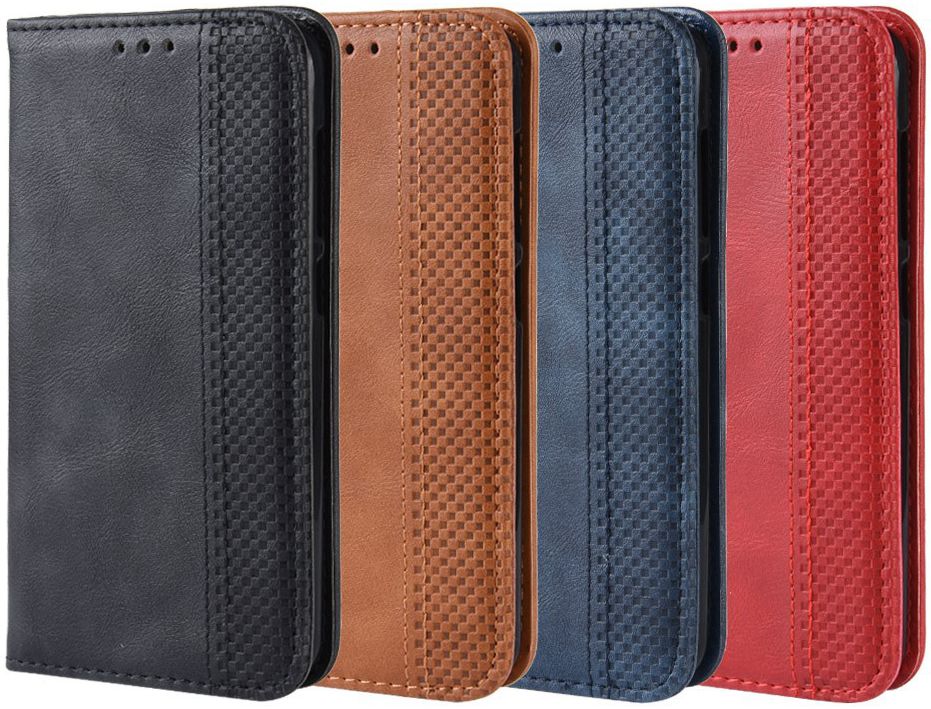 Redmi Go Vintage Portemonnee Hoesje Zwart afbeelding 11