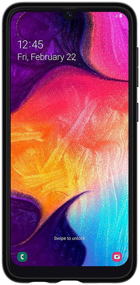 Spigen Rugged Armor Samsung Galaxy A50 Hoesje Matte Zwart afbeelding 5