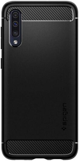 Spigen Rugged Armor Samsung Galaxy A50 Hoesje Matte Zwart afbeelding 2