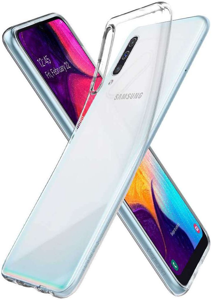 Spigen Liquid Crystal Samsung Galaxy A50 Hoesje Transparant afbeelding 1