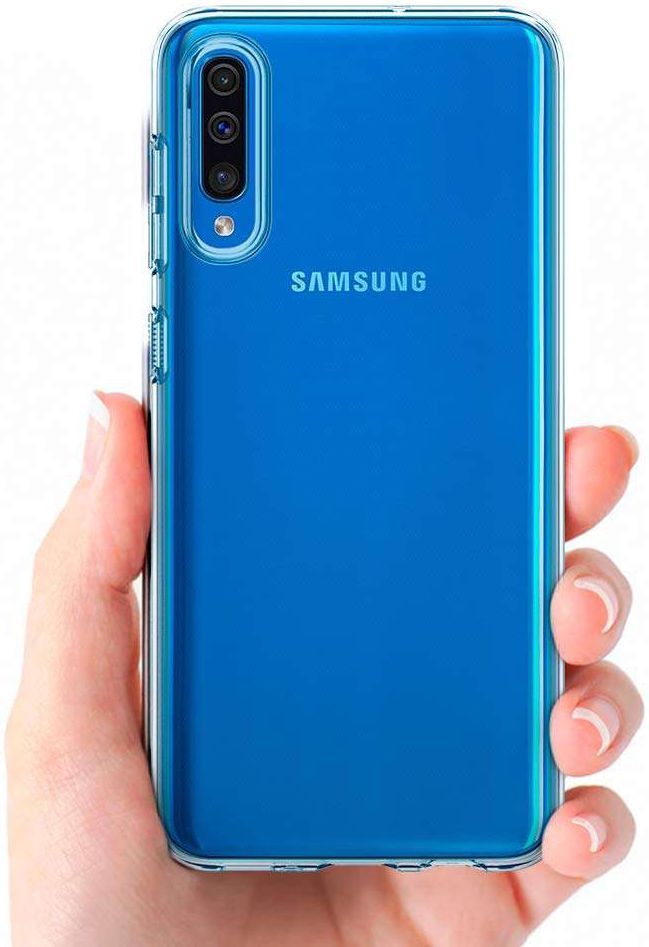 Spigen Liquid Crystal Samsung Galaxy A50 Hoesje Transparant afbeelding 2