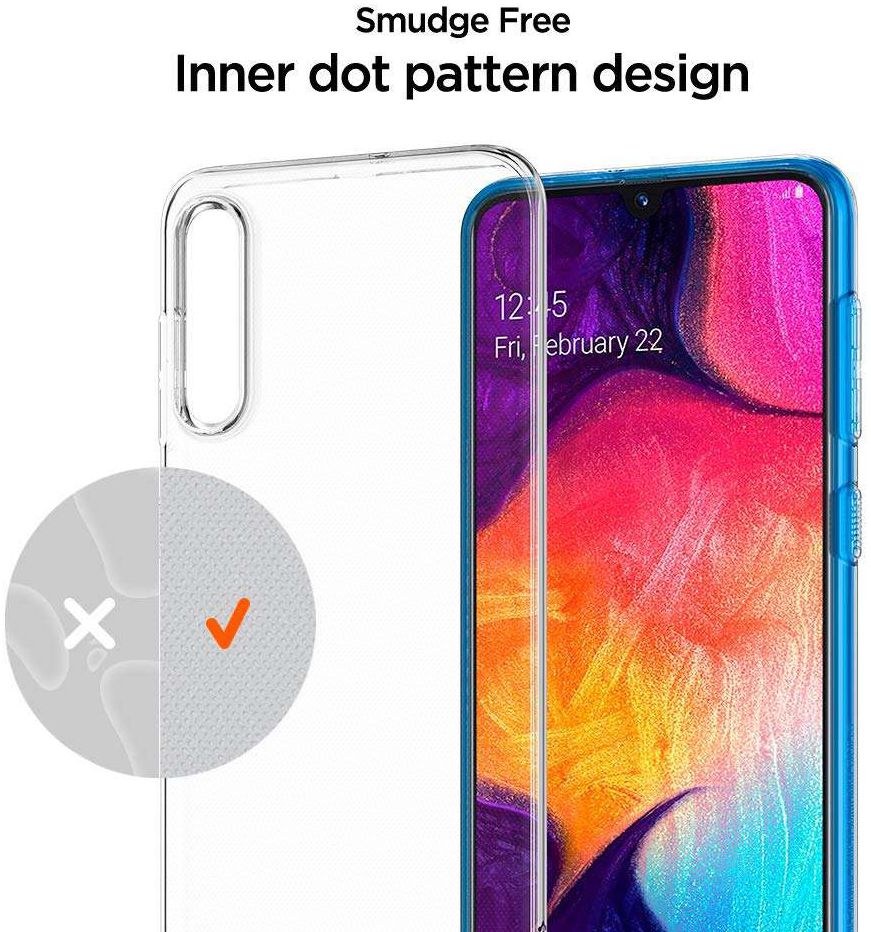 Spigen Liquid Crystal Samsung Galaxy A50 Hoesje Transparant afbeelding 4