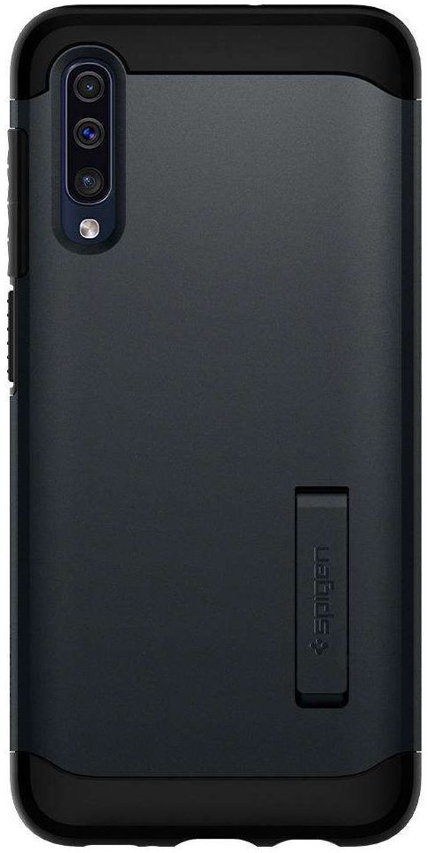 Spigen Slim Armor Samsung Galaxy A50 Hoesje Metal Slate afbeelding 3