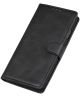 Samsung Galaxy A10 Hoesje Matte Portemonnee Book Case Zwart