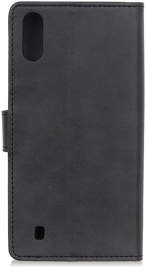 Samsung Galaxy A10 Hoesje Matte Portemonnee Book Case Zwart afbeelding 10