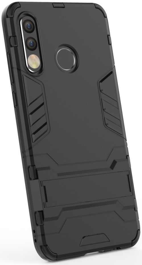 Huawei P30 Lite Hybride Kickstand Hoesje Zwart afbeelding 6