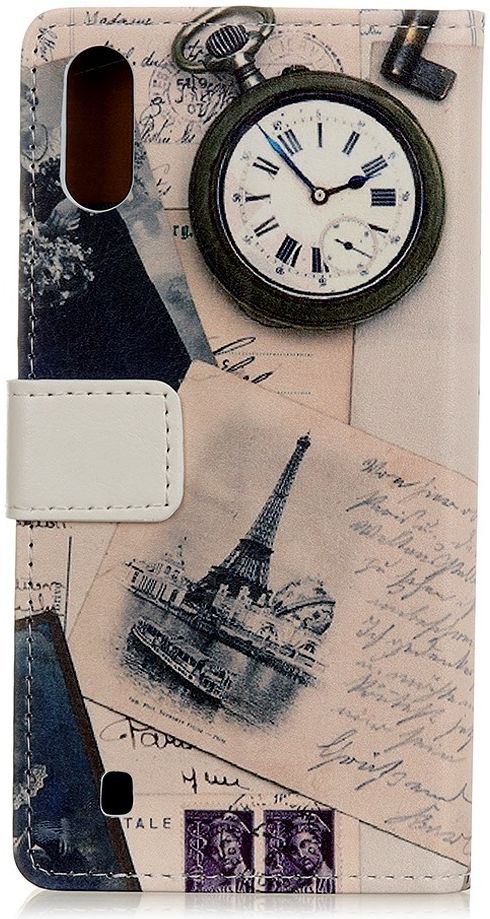 Samsung Galaxy A10 Wallet Case met Print Eiffeltower afbeelding 3