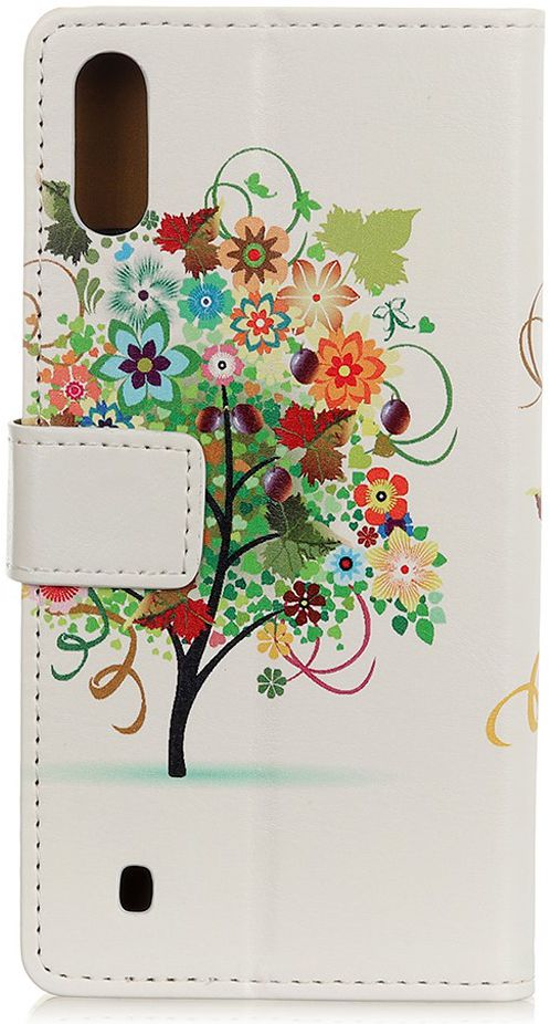 Samsung Galaxy A10 Wallet Case met Print Colorized Tree afbeelding 3