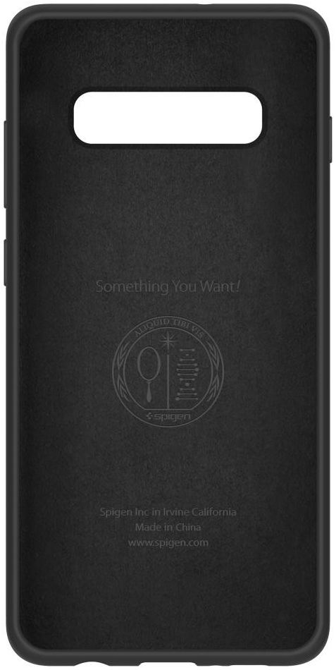 Spigen Samsung Galaxy S10 Plus Case Silicone Fit Black afbeelding 6