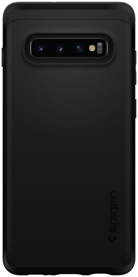 Spigen Thin Fit Classic Hoesje Samsung Galaxy S10 Zwart afbeelding 2