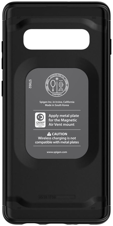 Spigen Thin Fit Classic Hoesje Samsung Galaxy S10 Zwart afbeelding 5