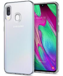 Spigen Liquid Crystal Hoesje Samsung Galaxy A40 Clear